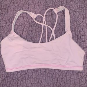 pink lululemon sports bra